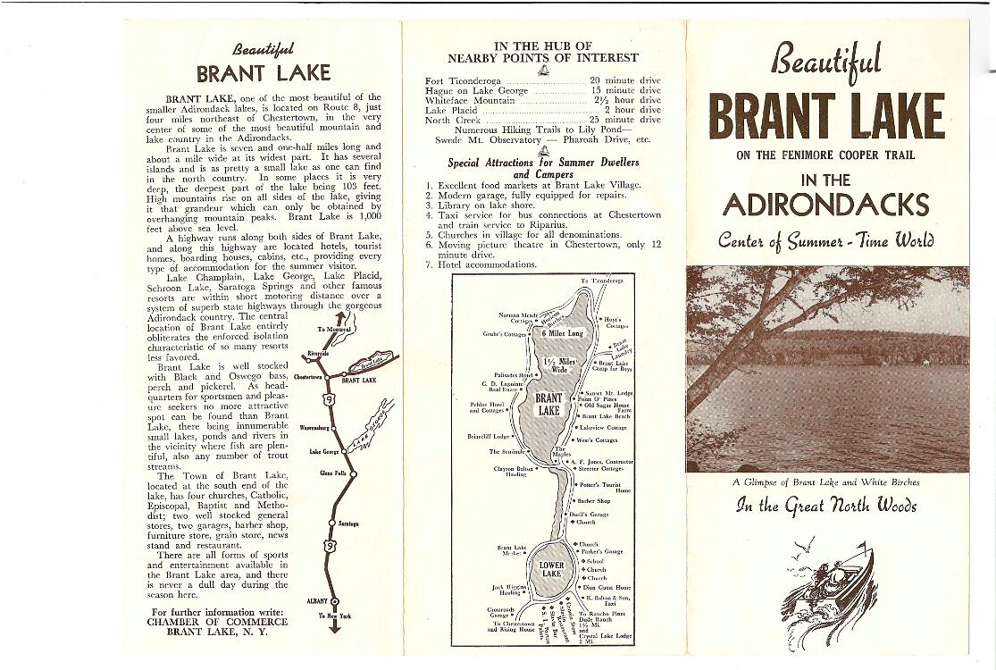 Brant Lake Brochure