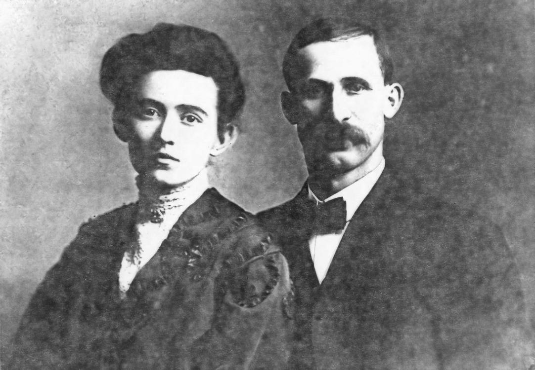 Anna Boutell (1878-1964) and Francis Bunline (1867-1954)