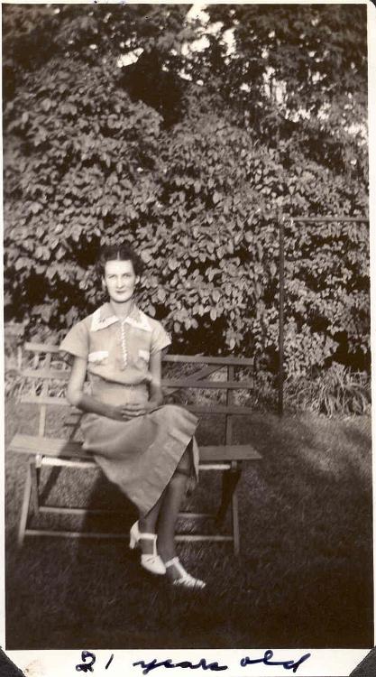 Florence Bunline (1916-2000) age 21