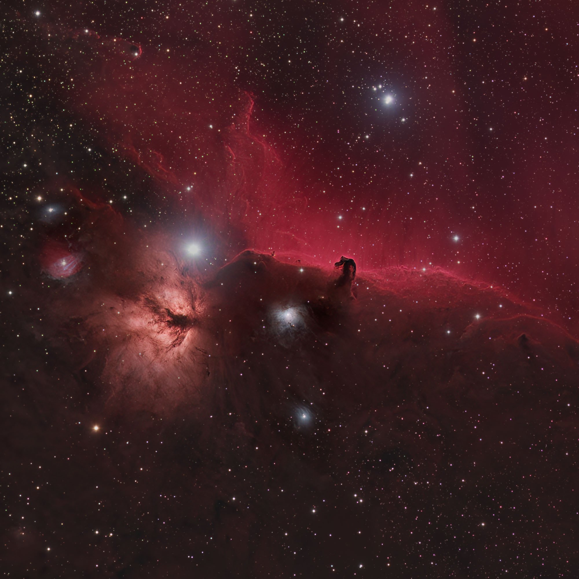 Horsehead & Flame